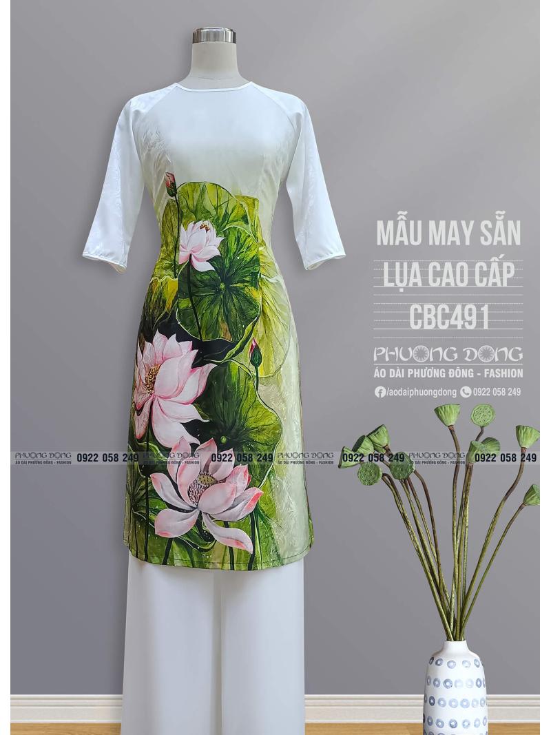 Áo Dài Cách Tân Lụa Cao Cấp CBC491